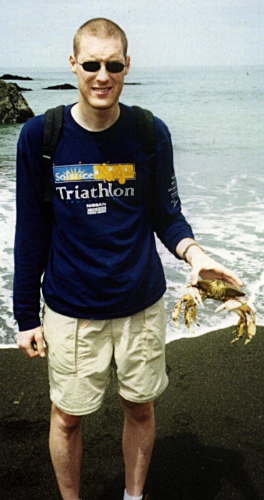 A Crab on the beach (August 2003)