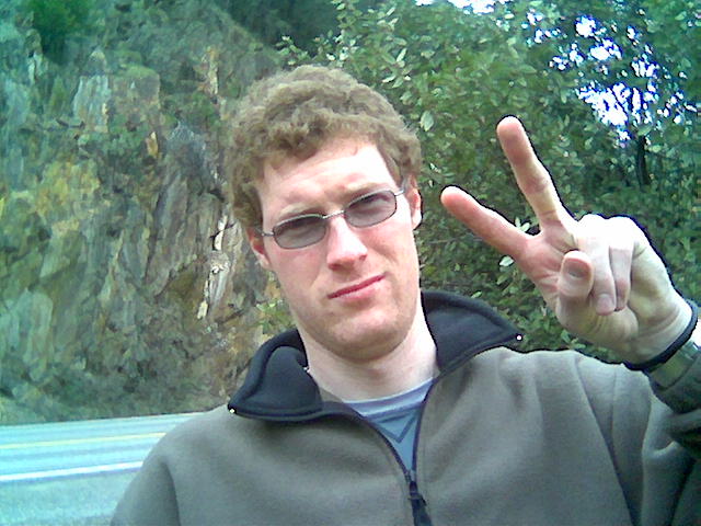 Picture of me taken by Kendall on his camera-phone